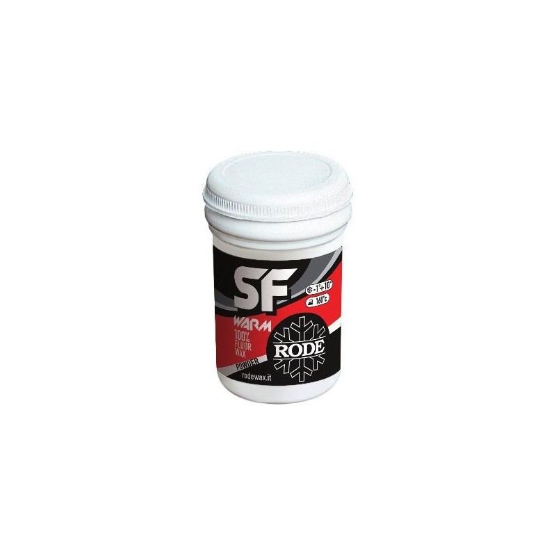 Fluorpoeder Rode Super Fluor Warm -1°...+10°C (30°...50°F), 30 g